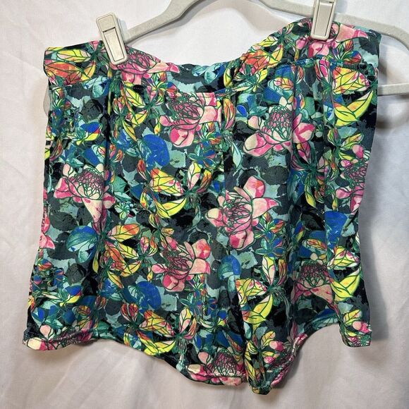 Amanda Blu Pajama Shorts, Women's Size Large Tropical Design - Picture 5 of 7